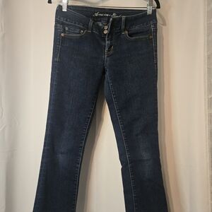 American Eagle Outfitters Dark Blue Flare Jeans